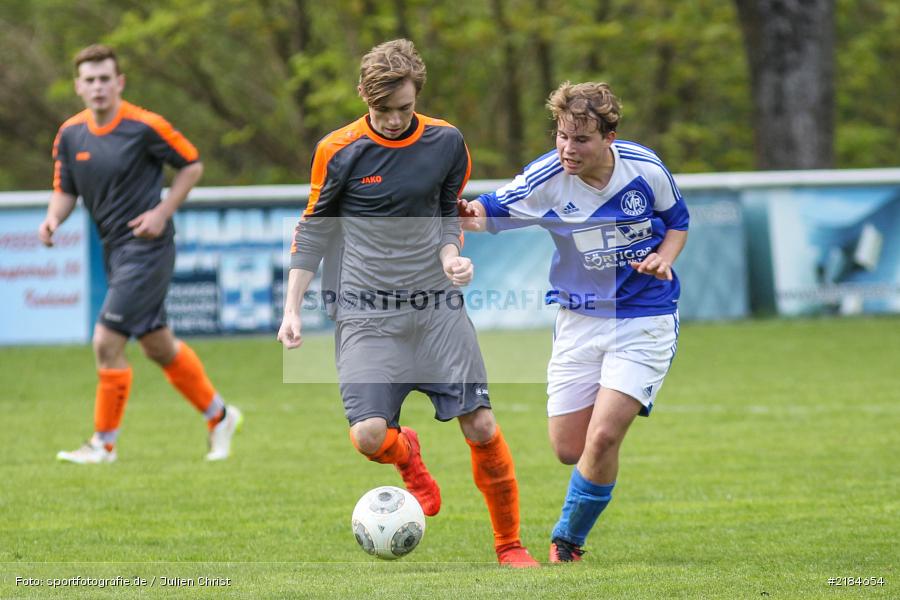Janik Simon, Tim Hofbauer, 22.04.2017, Bezirksoberliga U19, (SG) FC Hösbach, JFG Kreis Karlstadt - Bild-ID: 2184654