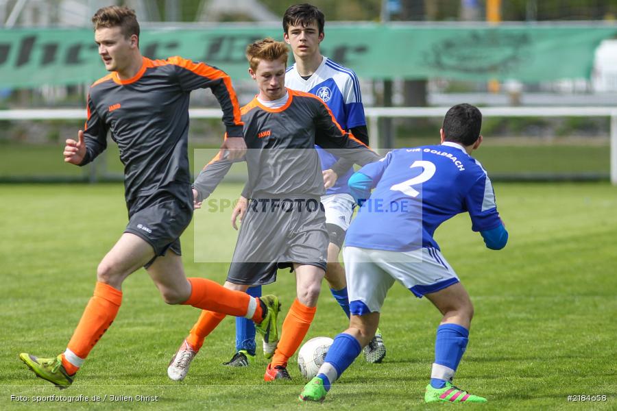 Andreas Eichenseer, Semih Cagtas, 22.04.2017, Bezirksoberliga U19, (SG) FC Hösbach, JFG Kreis Karlstadt - Bild-ID: 2184658