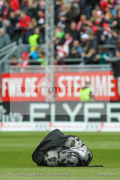 Ballnetz, Torfabrik, 23.04.2017, flyeralarm Arena, 2. Bundesliga, 1. FC Nürnberg, FC Würzburger Kickers - Bild-ID: 2184664