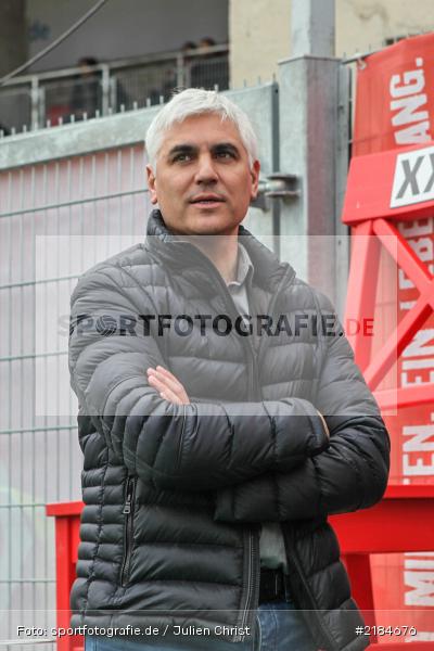 Andreas Bornemann, 23.04.2017, flyeralarm Arena, 2. Bundesliga, 1. FC Nürnberg, FC Würzburger Kickers - Bild-ID: 2184676