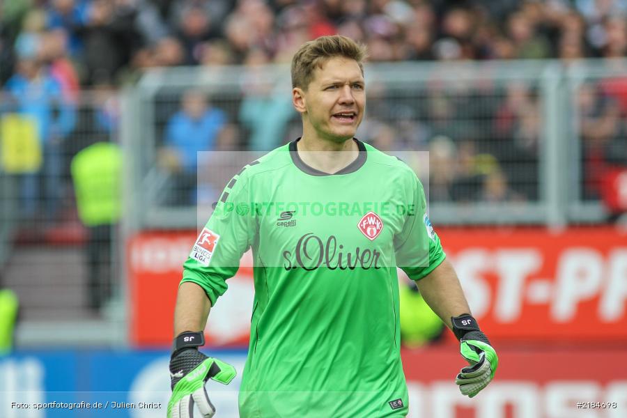 Jörg Siebenhandl, 23.04.2017, flyeralarm Arena, 2. Bundesliga, 1. FC Nürnberg, FC Würzburger Kickers - Bild-ID: 2184698 Jörg Siebenhandl, 23.04.2017, flyeralarm Arena, 2. Bundesliga, 1. FC Nürnberg, FC Würzburger Kickers - Bild-ID: 2184698