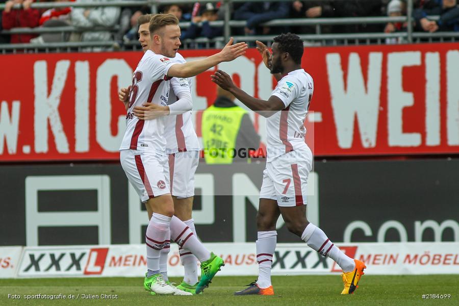Cedric Teuchert, 23.04.2017, flyeralarm Arena, 2. Bundesliga, 1. FC Nürnberg, FC Würzburger Kickers - Bild-ID: 2184699 Cedric Teuchert, 23.04.2017, flyeralarm Arena, 2. Bundesliga, 1. FC Nürnberg, FC Würzburger Kickers - Bild-ID: 2184699
