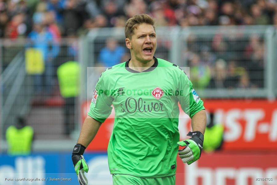 Jörg Siebenhandl, 23.04.2017, flyeralarm Arena, 2. Bundesliga, 1. FC Nürnberg, FC Würzburger Kickers - Bild-ID: 2184703 Jörg Siebenhandl, 23.04.2017, flyeralarm Arena, 2. Bundesliga, 1. FC Nürnberg, FC Würzburger Kickers - Bild-ID: 2184703