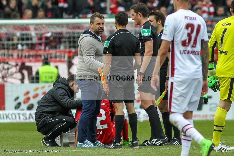 Bernd Hollerbach, 23.04.2017, flyeralarm Arena, 2. Bundesliga, 1. FC Nürnberg, FC Würzburger Kickers - Bild-ID: 2184785 Bernd Hollerbach, 23.04.2017, flyeralarm Arena, 2. Bundesliga, 1. FC Nürnberg, FC Würzburger Kickers - Bild-ID: 2184785