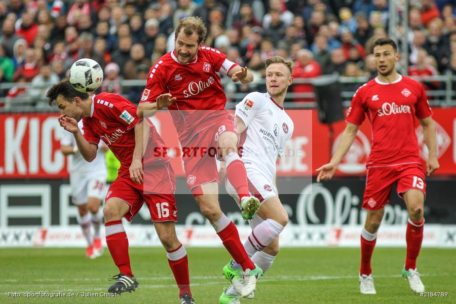 Sebastian Neumann, 23.04.2017, flyeralarm Arena, 2. Bundesliga, 1. FC Nürnberg, FC Würzburger Kickers - Bild-ID: 2184789 Sebastian Neumann, 23.04.2017, flyeralarm Arena, 2. Bundesliga, 1. FC Nürnberg, FC Würzburger Kickers - Bild-ID: 2184789