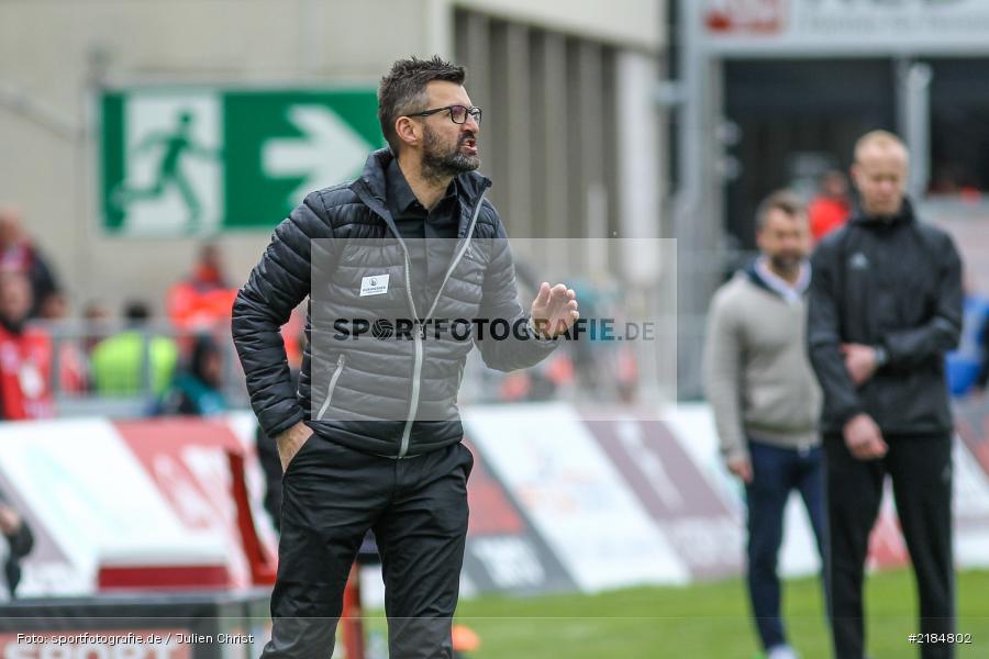 Michael Köllner, 23.04.2017, flyeralarm Arena, 2. Bundesliga, 1. FC Nürnberg, FC Würzburger Kickers - Bild-ID: 2184802