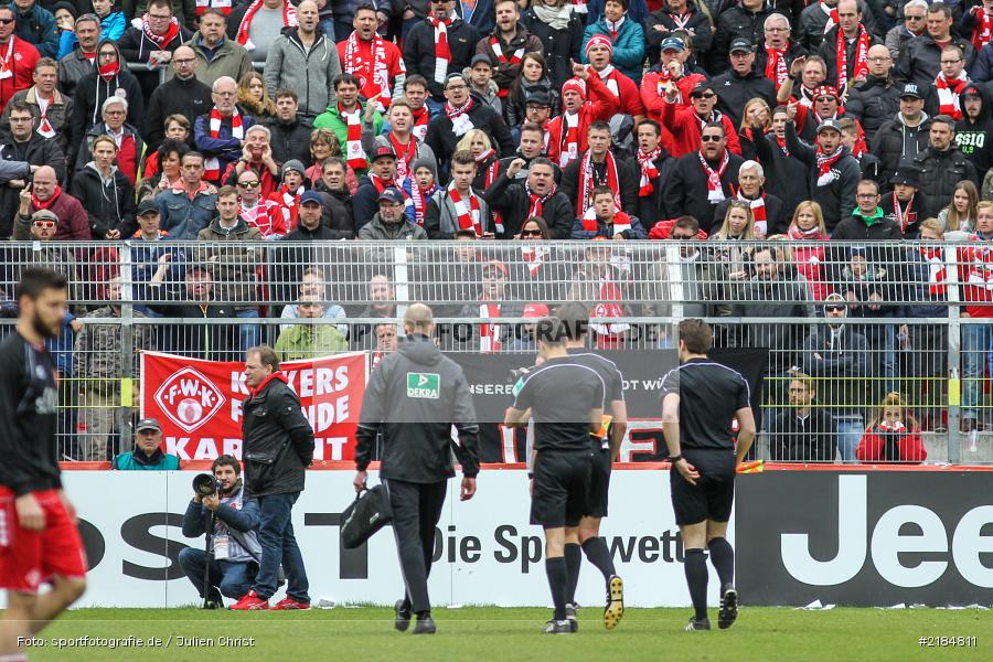 Dr. Matthias Jöllenbeck, 23.04.2017, flyeralarm Arena, 2. Bundesliga, 1. FC Nürnberg, FC Würzburger Kickers - Bild-ID: 2184811 Dr. Matthias Jöllenbeck, 23.04.2017, flyeralarm Arena, 2. Bundesliga, 1. FC Nürnberg, FC Würzburger Kickers - Bild-ID: 2184811