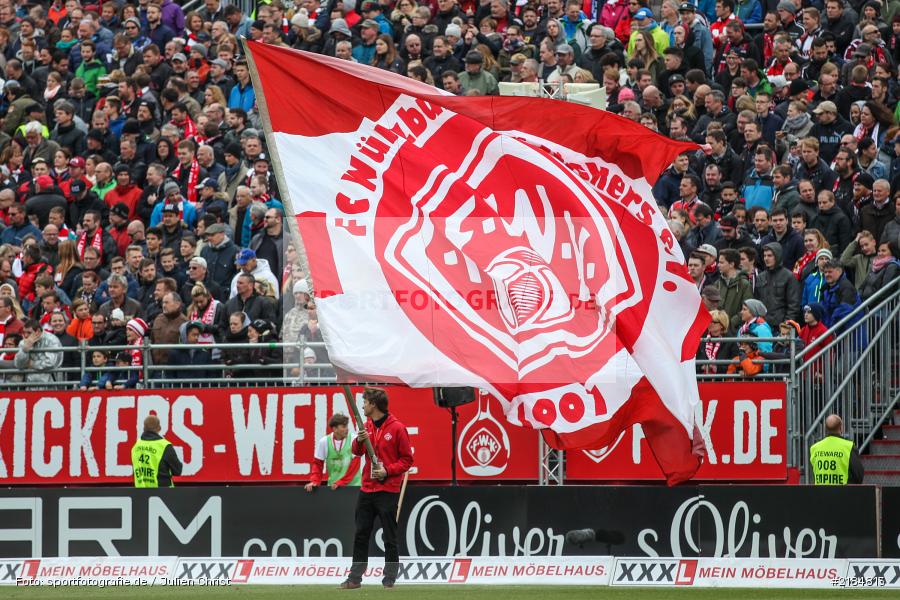 Fahne, FWK, 23.04.2017, flyeralarm Arena, 2. Bundesliga, 1. FC Nürnberg, FC Würzburger Kickers - Bild-ID: 2184813 Fahne, FWK, 23.04.2017, flyeralarm Arena, 2. Bundesliga, 1. FC Nürnberg, FC Würzburger Kickers - Bild-ID: 2184813
