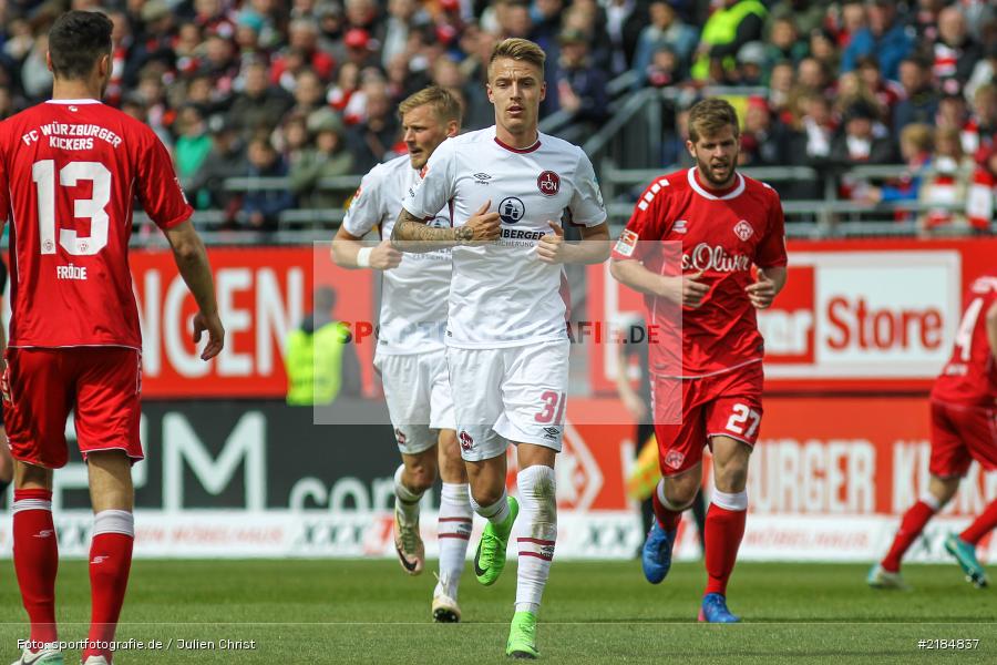 Ond?ej Petrák, 23.04.2017, flyeralarm Arena, 2. Bundesliga, 1. FC Nürnberg, FC Würzburger Kickers - Bild-ID: 2184837 Ond?ej Petrák, 23.04.2017, flyeralarm Arena, 2. Bundesliga, 1. FC Nürnberg, FC Würzburger Kickers - Bild-ID: 2184837