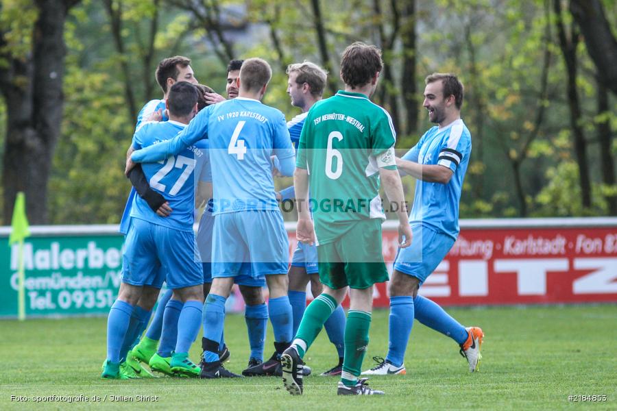 26.04.2017, Bezirksliga Unterfranken, TSV Neuhütten-Wiesthal, FV Karlstadt - Bild-ID: 2184853 26.04.2017, Bezirksliga Unterfranken, TSV Neuhütten-Wiesthal, FV Karlstadt - Bild-ID: 2184853