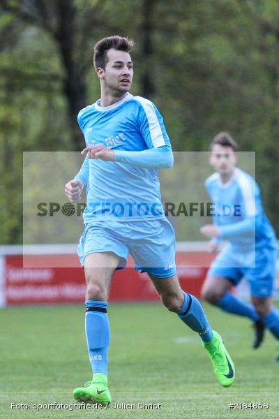 Michael Winkler, 26.04.2017, Bezirksliga Unterfranken, TSV Neuhütten-Wiesthal, FV Karlstadt - Bild-ID: 2184858