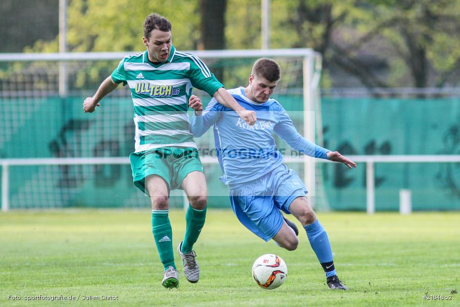 Johannes Albert, Felix Schanbacher, 26.04.2017, Bezirksliga Unterfranken, TSV Neuhütten-Wiesthal, FV Karlstadt - Bild-ID: 2184862