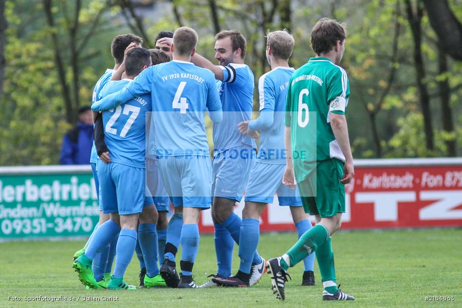 26.04.2017, Bezirksliga Unterfranken, TSV Neuhütten-Wiesthal, FV Karlstadt - Bild-ID: 2184863