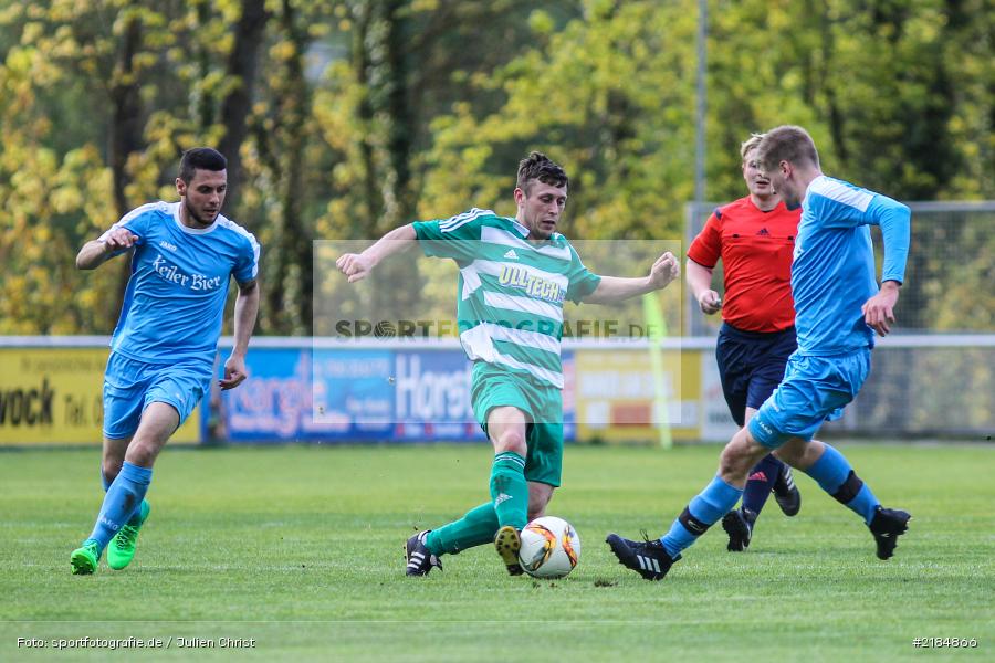 Carsten Bischoff, Johannes Albert, 26.04.2017, Bezirksliga Unterfranken, TSV Neuhütten-Wiesthal, FV Karlstadt - Bild-ID: 2184866