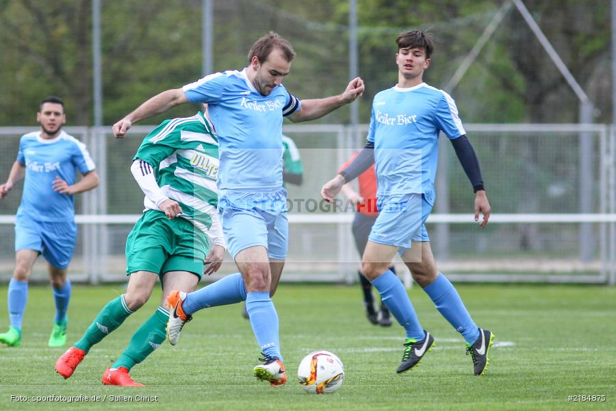 Benjamin Eichelmann, 26.04.2017, Bezirksliga Unterfranken, TSV Neuhütten-Wiesthal, FV Karlstadt - Bild-ID: 2184875