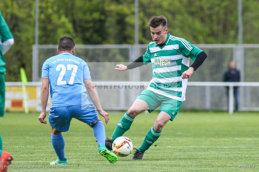Alexander Kunkel, Atilla Aydogdu, 26.04.2017, Bezirksliga Unterfranken, TSV Neuhütten-Wiesthal, FV Karlstadt - Bild-ID: 2184878 Alexander Kunkel, Atilla Aydogdu, 26.04.2017, Bezirksliga Unterfranken, TSV Neuhütten-Wiesthal, FV Karlstadt - Bild-ID: 2184878