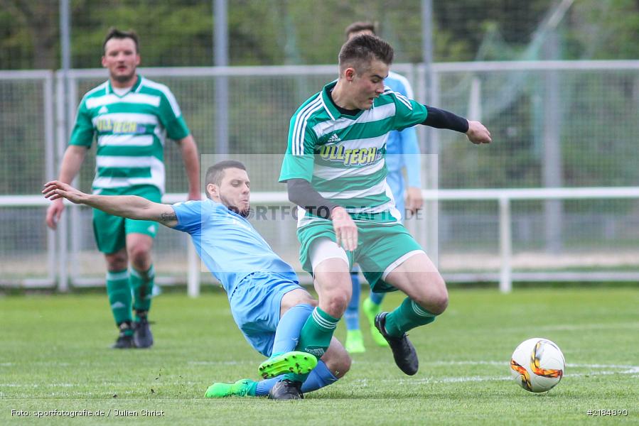 Alexander Kunkel, Atilla Aydogdu, 26.04.2017, Bezirksliga Unterfranken, TSV Neuhütten-Wiesthal, FV Karlstadt - Bild-ID: 2184890