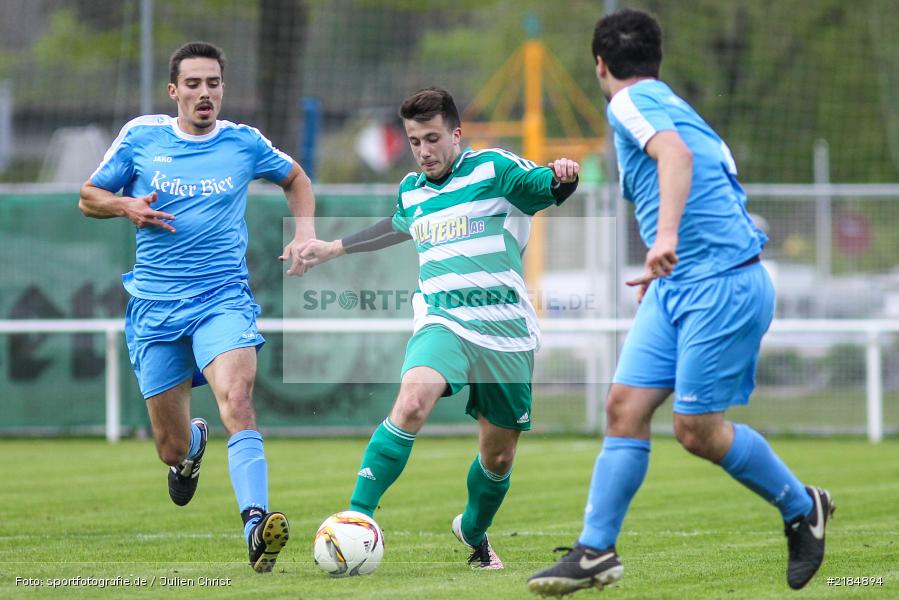 Dominik Lambrecht, Mario Jaborek, 26.04.2017, Bezirksliga Unterfranken, TSV Neuhütten-Wiesthal, FV Karlstadt - Bild-ID: 2184894 Dominik Lambrecht, Mario Jaborek, 26.04.2017, Bezirksliga Unterfranken, TSV Neuhütten-Wiesthal, FV Karlstadt - Bild-ID: 2184894