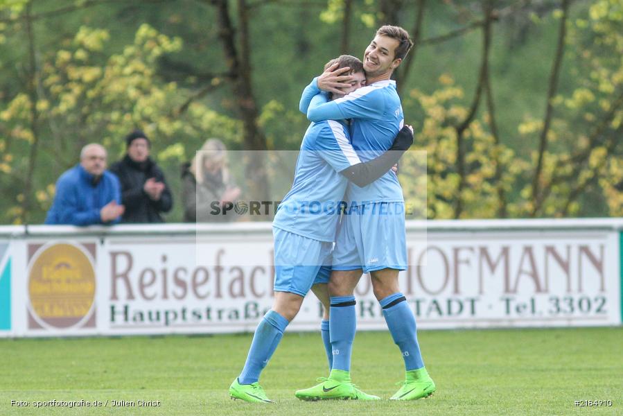 Michael Winkler, Markus Mjalov, 26.04.2017, Bezirksliga Unterfranken, TSV Neuhütten-Wiesthal, FV Karlstadt - Bild-ID: 2184910