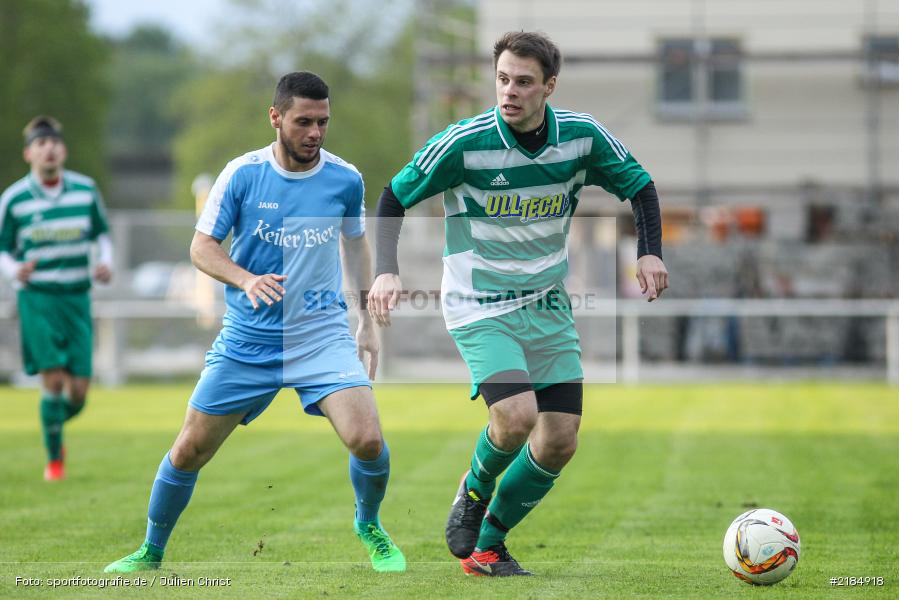 Michael Riedmann, Atilla Aydogdu, 26.04.2017, Bezirksliga Unterfranken, TSV Neuhütten-Wiesthal, FV Karlstadt - Bild-ID: 2184918