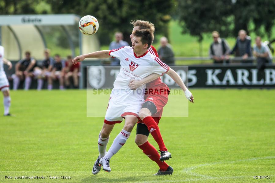 Markus Beiersdorfer, Marco Mehling, 06.05.2017, Landesliga Nordwest, SV Memmelsdorf, TSV Karlburg - Bild-ID: 2184952