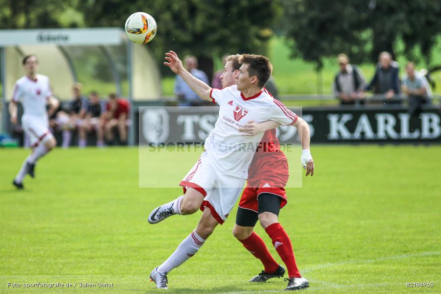 Marco Mehling, Markus Beiersdorfer, 06.05.2017, Landesliga Nordwest, SV Memmelsdorf, TSV Karlburg - Bild-ID: 2184963