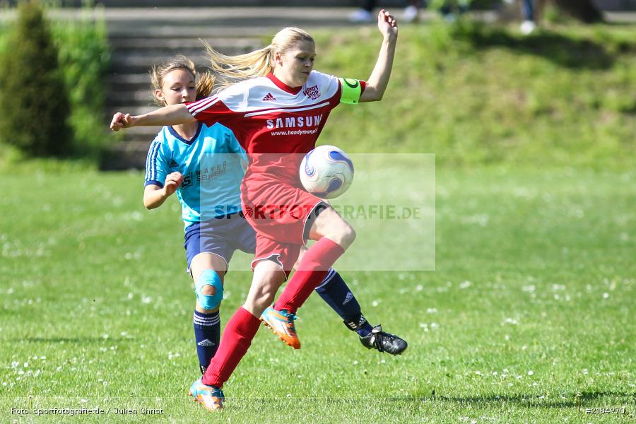 Julia Hildenbeutel, Alina Hemmerich, 13.05.2017, Bezirksliga Frauen, FC Karsbach 2, SpVgg Adelsberg - Bild-ID: 2184970