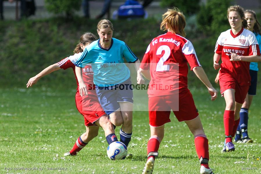 Katharina Weigand, 13.05.2017, Bezirksliga Frauen, FC Karsbach 2, SpVgg Adelsberg - Bild-ID: 2184971