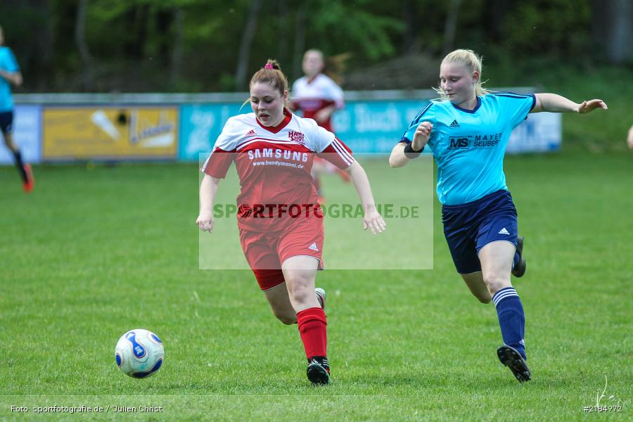 Sophia Schön, Theresa Lehofer, 13.05.2017, Bezirksliga Frauen, FC Karsbach 2, SpVgg Adelsberg - Bild-ID: 2184972