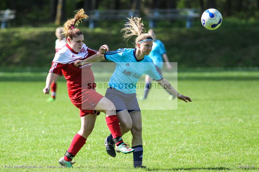 Theresa Lehofer, Yvonne Hemmerich, 13.05.2017, Bezirksliga Frauen, FC Karsbach 2, SpVgg Adelsberg - Bild-ID: 2184974