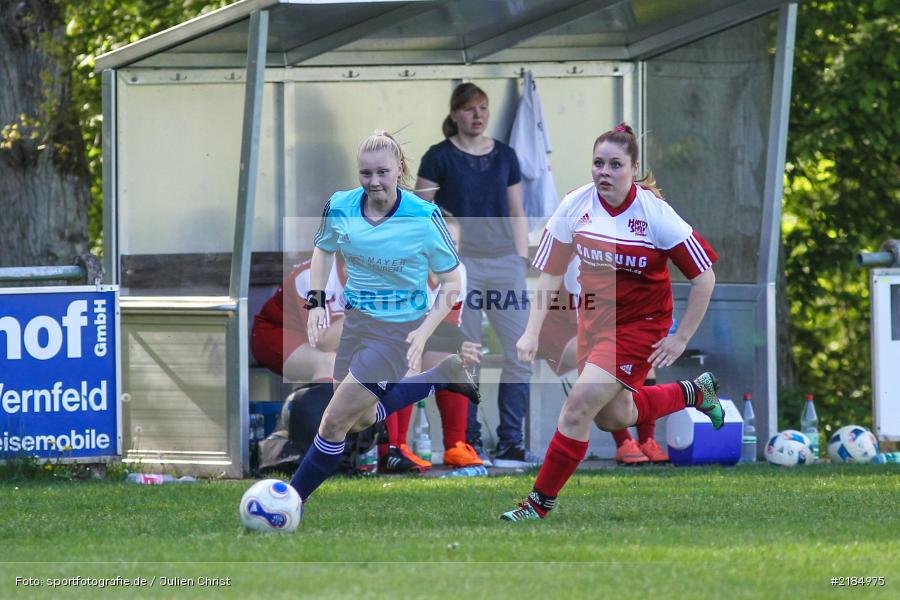 Theresa Lehofer, Sophia Schön, 13.05.2017, Bezirksliga Frauen, FC Karsbach 2, SpVgg Adelsberg - Bild-ID: 2184975