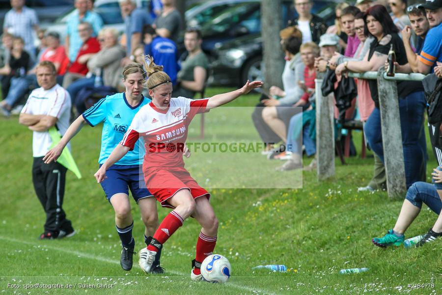 Katharina Weigand, Eva Ditterich, 13.05.2017, Bezirksliga Frauen, FC Karsbach 2, SpVgg Adelsberg - Bild-ID: 2184978