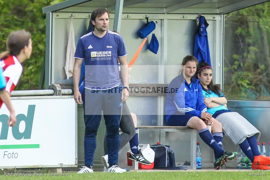 Christoph Hemmerich, 13.05.2017, Bezirksliga Frauen, FC Karsbach 2, SpVgg Adelsberg - Bild-ID: 2184981