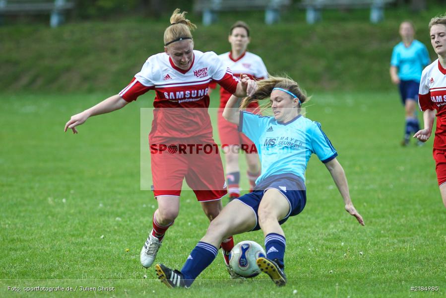 Yvonne Hemmerich, Eva Ditterich, 13.05.2017, Bezirksliga Frauen, FC Karsbach 2, SpVgg Adelsberg - Bild-ID: 2184985
