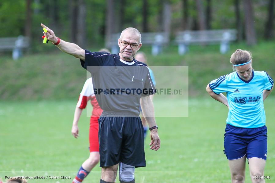 Martin Schöfer, 13.05.2017, Bezirksliga Frauen, FC Karsbach 2, SpVgg Adelsberg - Bild-ID: 2184988