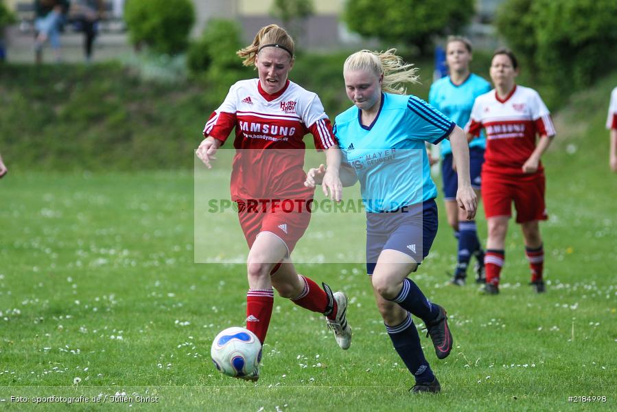 Sophia Schön, Eva Ditterich, 13.05.2017, Bezirksliga Frauen, FC Karsbach 2, SpVgg Adelsberg - Bild-ID: 2184998