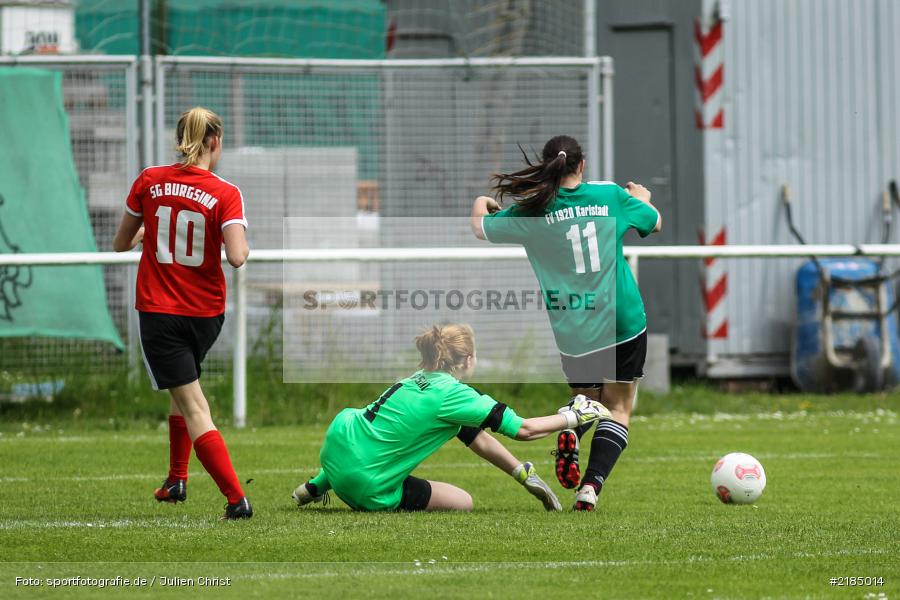 Sophie Kreuzer, Julia Vogel, 14.05.2017, Kreisliga Frauen, SG Burgsinn, FV Karlstadt - Bild-ID: 2185014 Sophie Kreuzer, Julia Vogel, 14.05.2017, Kreisliga Frauen, SG Burgsinn, FV Karlstadt - Bild-ID: 2185014