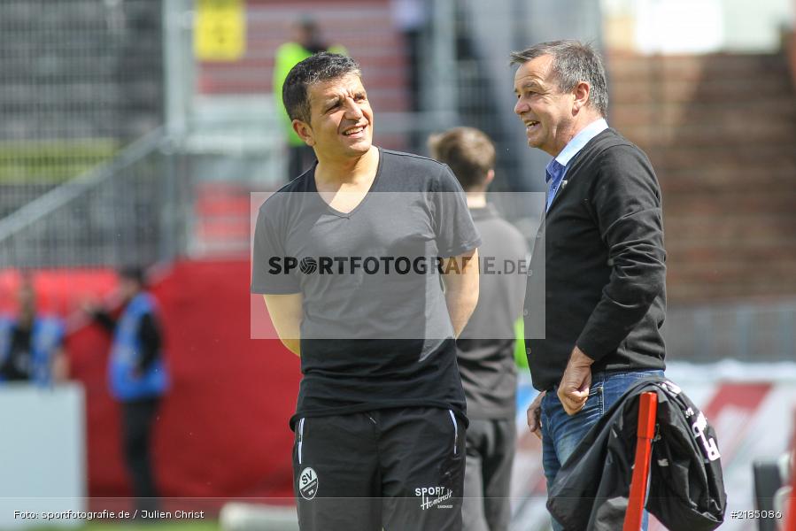 Otmar Schork, Kenan Kocak, 14.05.2017, 2. Bundesliga, SV Sandhausen, FC Würzburger Kickers - Bild-ID: 2185086