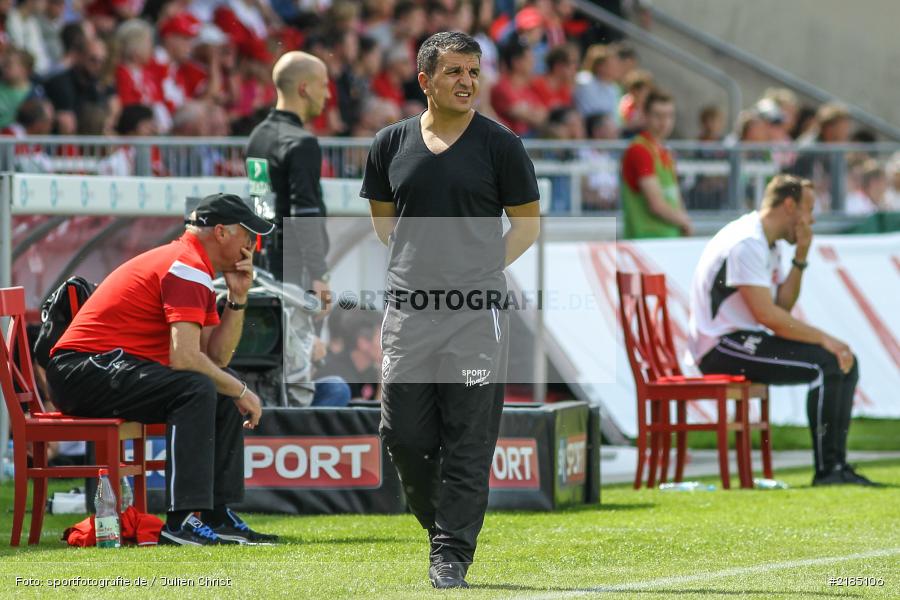 Kenan Kocak, 14.05.2017, 2. Bundesliga, SV Sandhausen, FC Würzburger Kickers - Bild-ID: 2185106