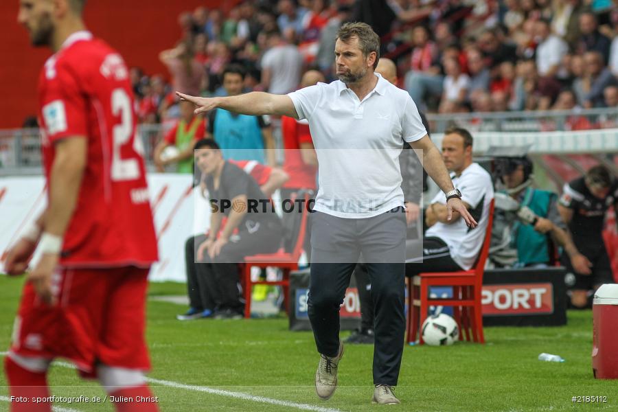 Bernd Hollerbach, 14.05.2017, 2. Bundesliga, SV Sandhausen, FC Würzburger Kickers - Bild-ID: 2185112