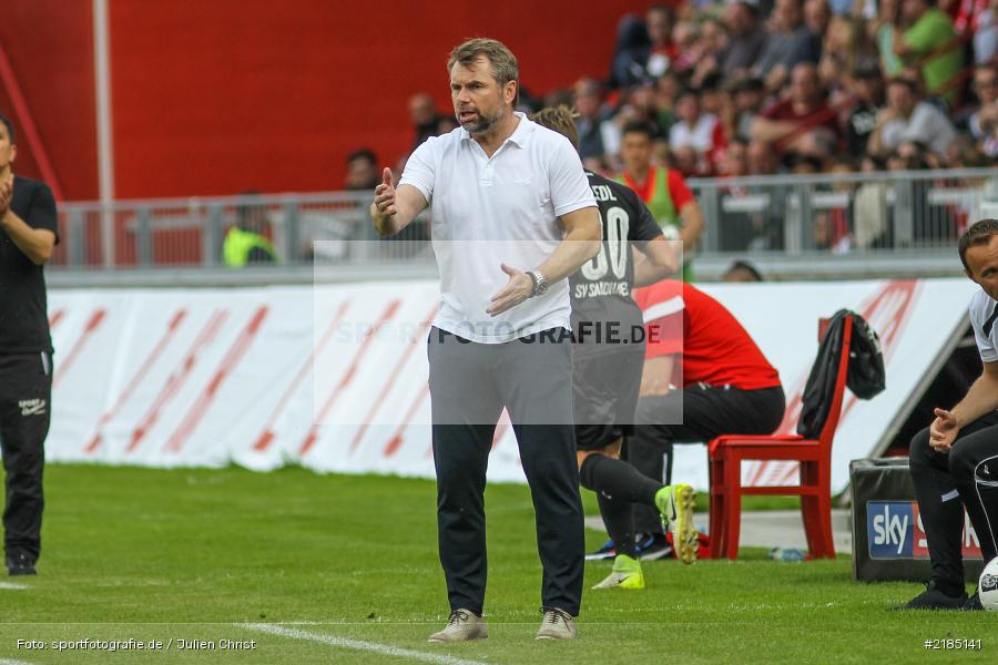 Bernd Hollerbach, 14.05.2017, 2. Bundesliga, SV Sandhausen, FC Würzburger Kickers - Bild-ID: 2185141
