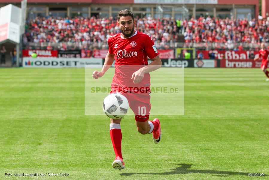 Nejmeddin Daghfous, 14.05.2017, 2. Bundesliga, SV Sandhausen, FC Würzburger Kickers - Bild-ID: 2185189