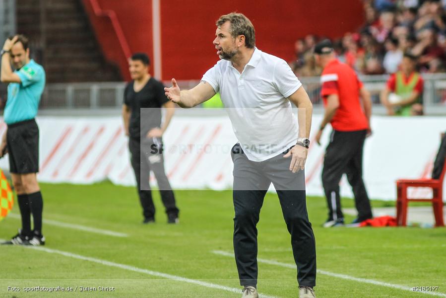 Bernd Hollerbach, 14.05.2017, 2. Bundesliga, SV Sandhausen, FC Würzburger Kickers - Bild-ID: 2185197
