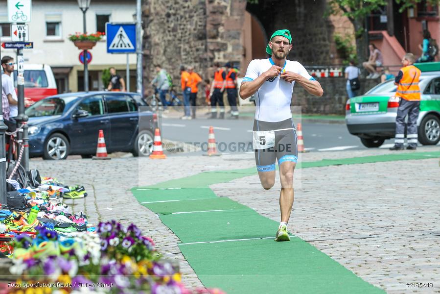 Tobias May, 21.05.2017, Triathlon, Gemünden am Main, 29. Drei-Flüsse-Triathlon - Bild-ID: 2185618 Tobias May, 21.05.2017, Triathlon, Gemünden am Main, 29. Drei-Flüsse-Triathlon - Bild-ID: 2185618