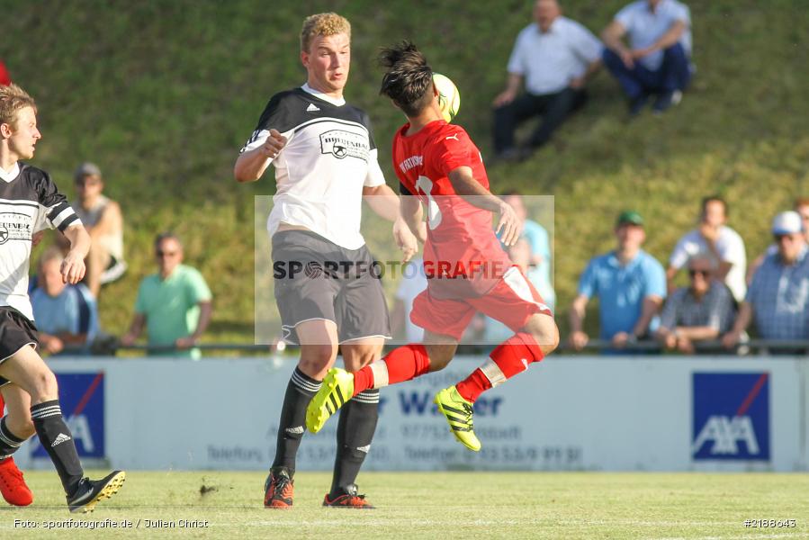 Bastian Gerhard, Mehmet Mercan, Kreisklasse, 28.05.2017, Eußenheim, FV Fatihspor Karlstadt, FV Bachgrund, Relegation - Bild-ID: 2188643