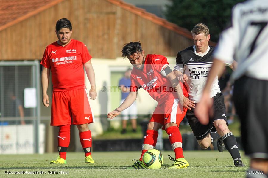 Stefan Scheuner, Kadir Mercan, Mehmet Mercan, Kreisklasse, 28.05.2017, Eußenheim, FV Fatihspor Karlstadt, FV Bachgrund, Relegation - Bild-ID: 2188655