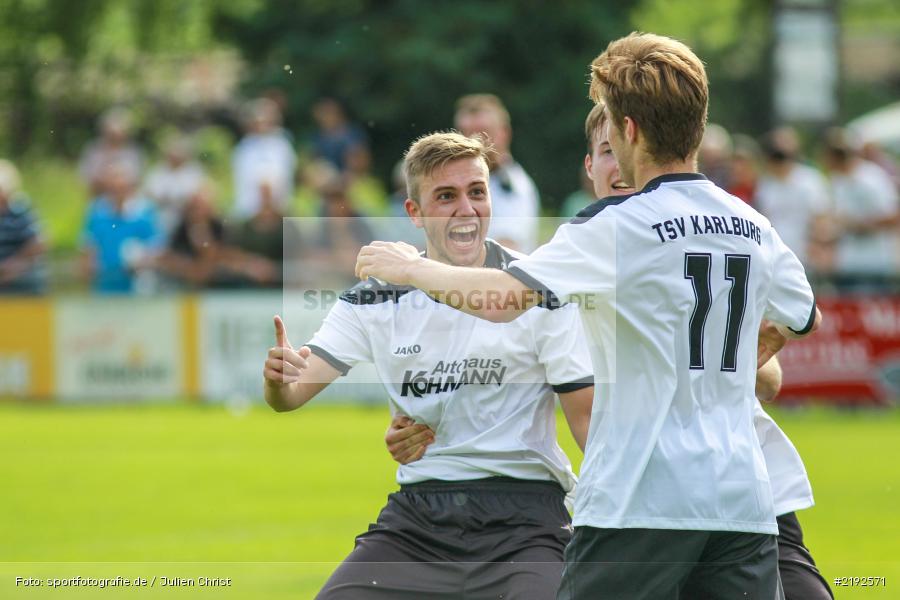 Erik Schnell Kretschmer, Sebastian Stumpf, 29.07.2017, Landesliga Nordwest, FC Fuchsstadt, TSV Karlburg - Bild-ID: 2192571