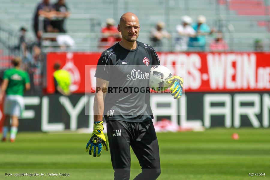 Robert Wulnikowski, Dallenberg, Würzburg, flyeralarm Arena, 30.07.2017, 3. Liga, SV Werder Bremen II, FC Würzburger Kickers - Bild-ID: 2192654