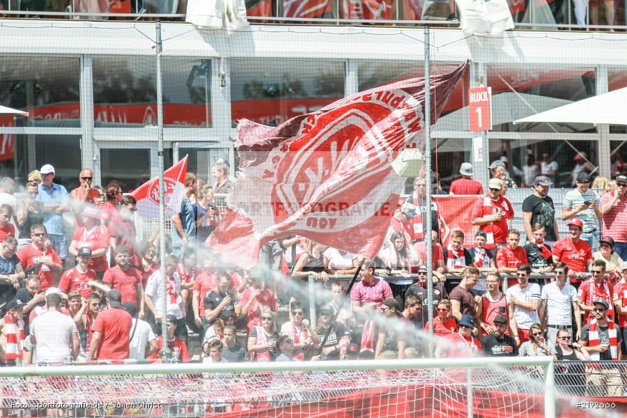 Fanblock, Dallenberg, Würzburg, flyeralarm Arena, 30.07.2017, 3. Liga, SV Werder Bremen II, FC Würzburger Kickers - Bild-ID: 2192666