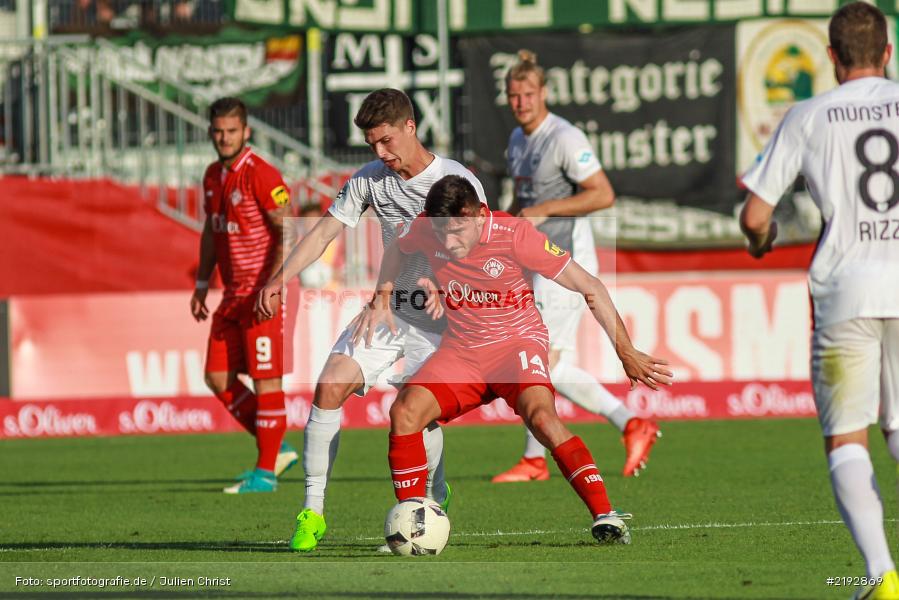 Ioannis Karsanidis, Dallenberg, Würzburg, flyeralarm Arena, 02.08.2017, 3. Liga, Preußen Münster, FC Würzburger Kickers - Bild-ID: 2192869